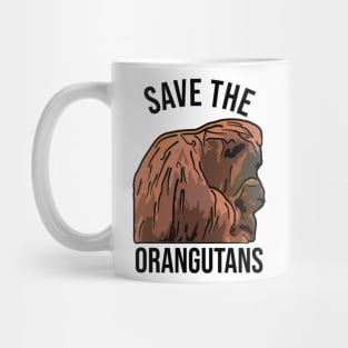 Save the Orangutans Mug